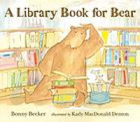 A library book for Bear