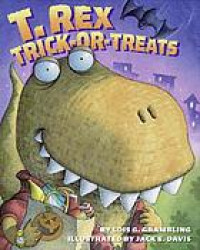 T. Rex trick-or-treats