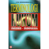 Terminologi Hukum Inggris-Indonesia