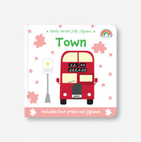 Town : Includes Four Press-Out Jigsaws