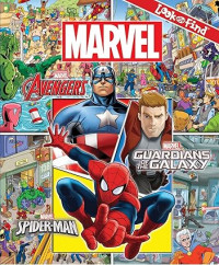 Image of Marvel - Avengers, Guardians of the Galaxy, and Spider-man Look and Find Activity Book
